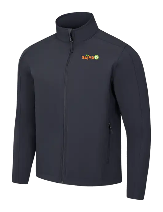 Charcoal Grey Core Soft Shell Jacket w/Salad And Go Logo