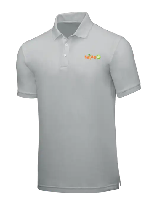 Light Grey Core Classic Pique w/Salad And Go Logo