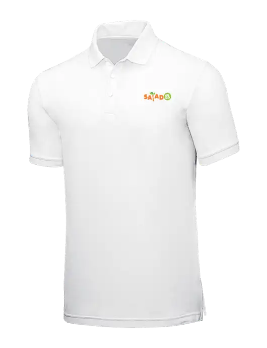White Core Classic Pique w/Salad And Go Logo