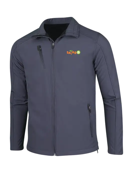 Dark Grey Welded Softshell Jacket w/Salad And Go Logo