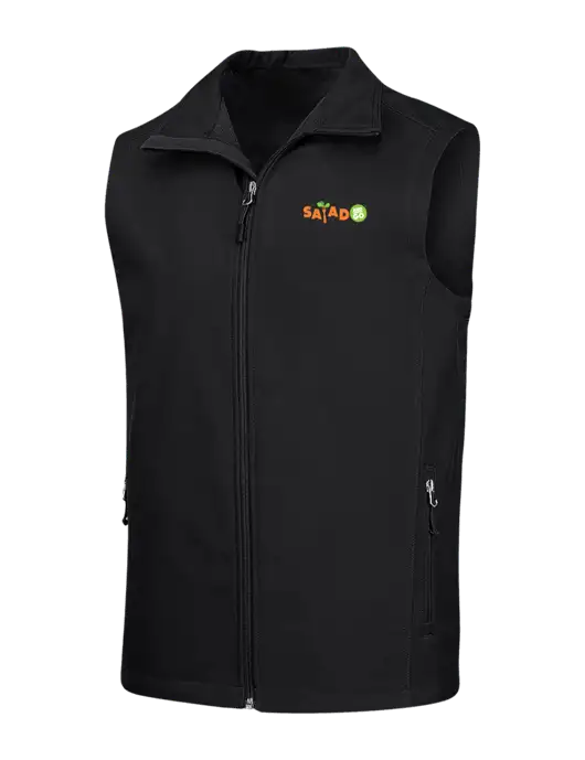 Black Core Soft Shell Vest w/Salad And Go Logo