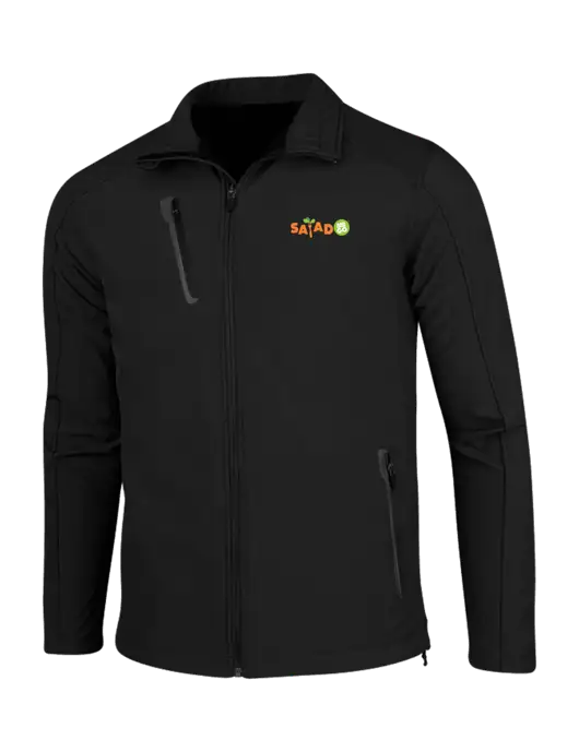 Black Welded Softshell Jacket w/Salad And Go Logo