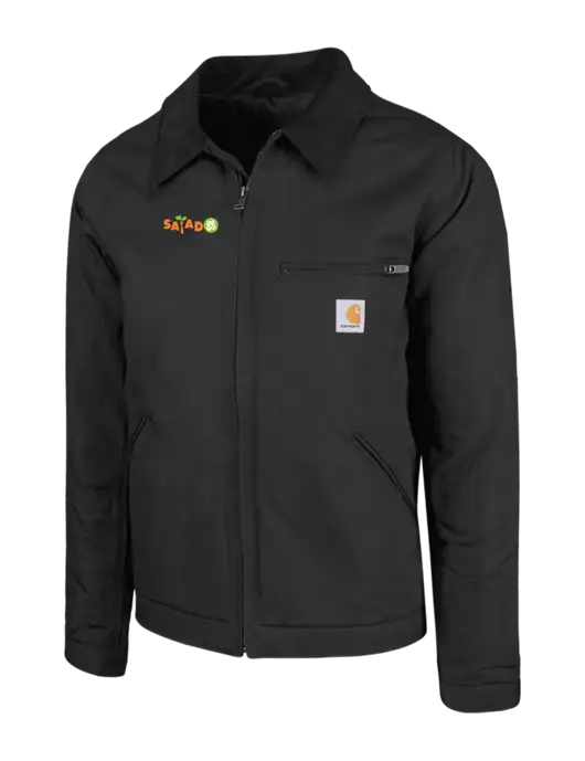 Carhartt Black Duck Detroit Jacket w/Salad And Go Logo