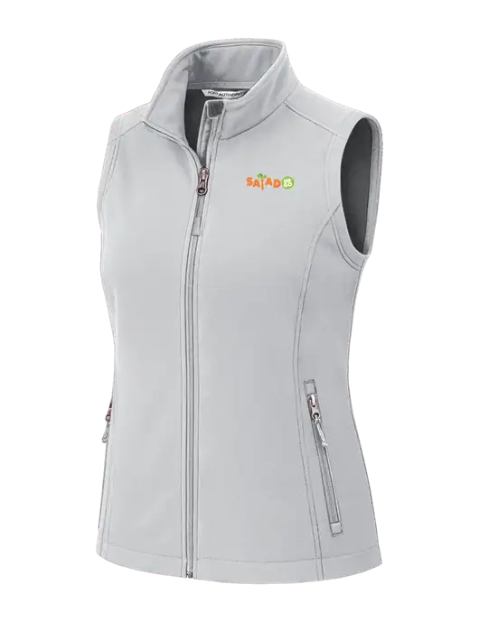 Marshmellow Womens Core Soft Shell Vest w/Salad And Go Logo