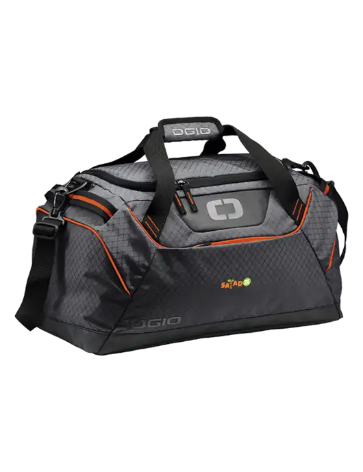 OGIO Tarmac/Orange Catalyst Duffle
 w/Salad And Go Logo
